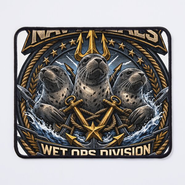Item preview, Funny Navy SEALs Wet Ops - Real Seal Cartoon Military Humor designed and sold by Endthedisease.