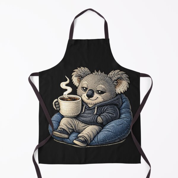 Item preview, Lazy Sunday Koala – Premium Embroidered Cozy Weekend Aesthetic designed and sold by ColorSplash123.