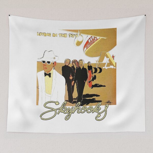 Item preview, Ausrock 08 Skyhooks Tee designed and sold by Dendzoo.