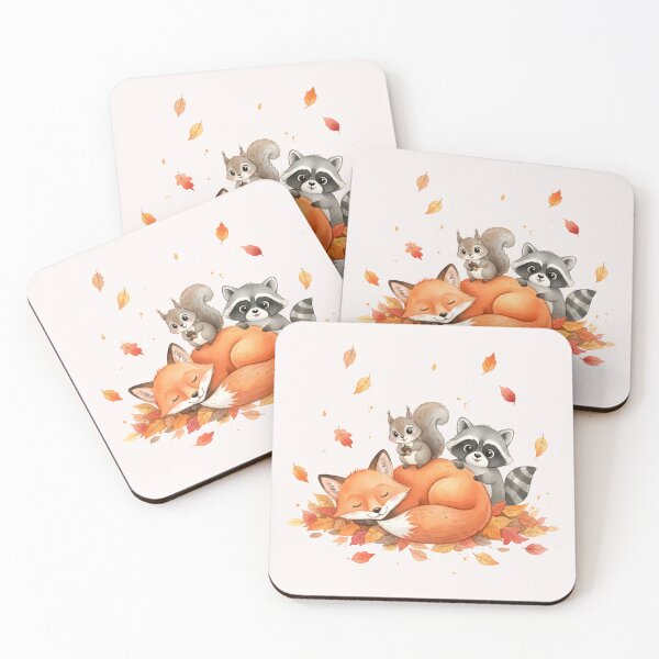 Item preview, Cozy Autumn Forest Friends designed and sold by naragon4289.