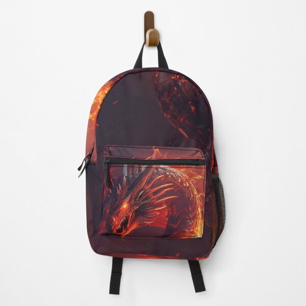 Item preview, Flame Dragon Wyvern Hovering Above designed and sold by QuantumDrift.