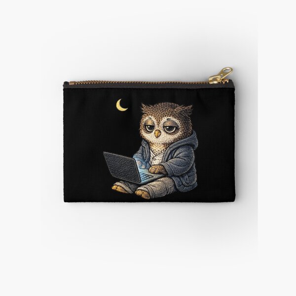 Item preview, Late Night Owl – Premium Embroidered Night Work Aesthetic designed and sold by ColorSplash123.