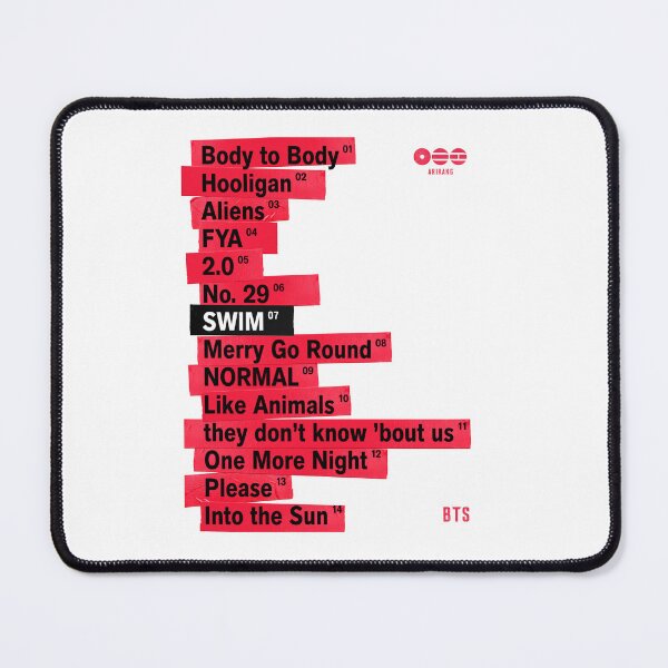 Item preview, BTS ARIRANG tracklist designed and sold by moamaxshop.