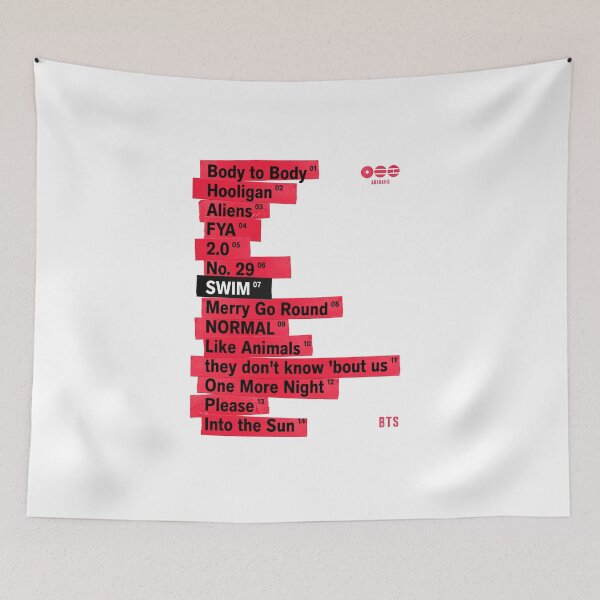 Item preview, BTS ARIRANG tracklist designed and sold by moamaxshop.