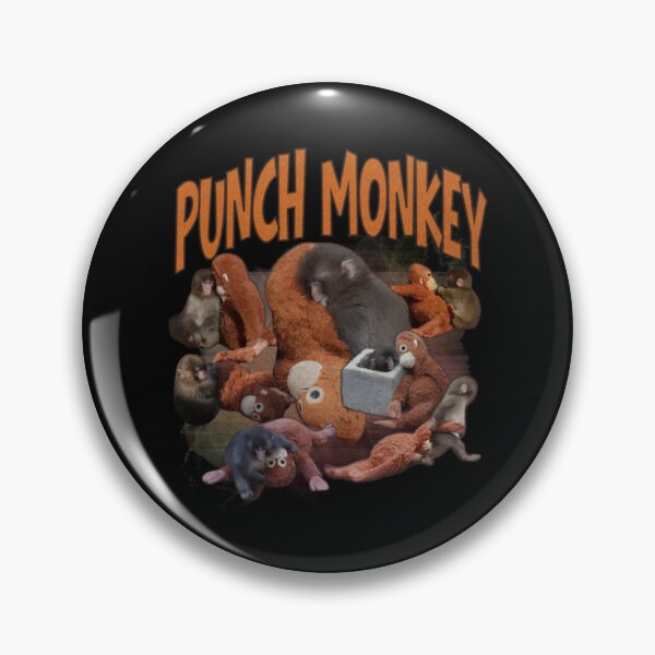Item preview, Punchh-monkey designed and sold by hokobora.