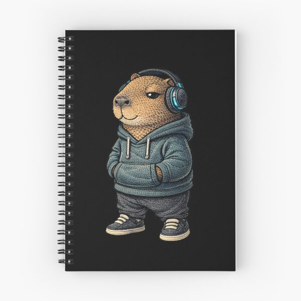 Item preview, Chill Vibes Capybara – Premium Embroidered Urban Streetwear Aesthetic designed and sold by ColorSplash123.