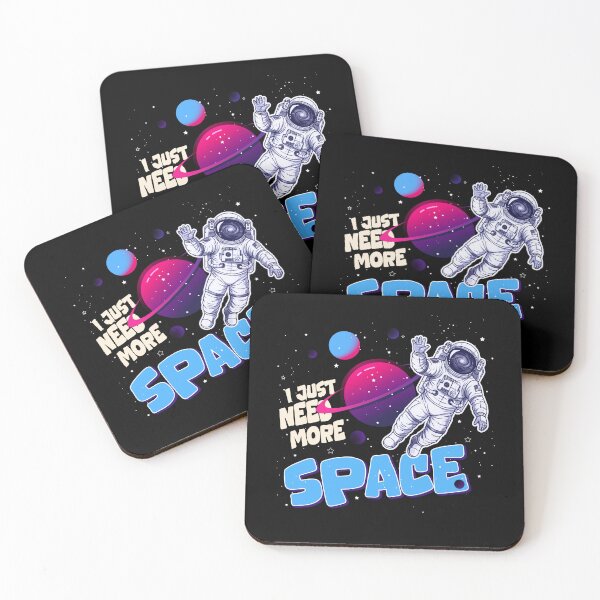 Item preview, I Just Need More Space Funny Shirt designed and sold by PixelGrafiks.