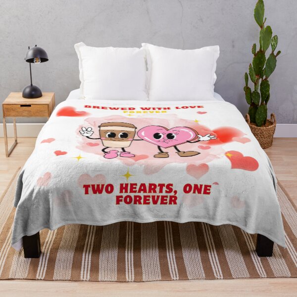 Item preview, Brewed With Love Forever - Retro Coffee & Heart Valentine designed and sold by Serjames.