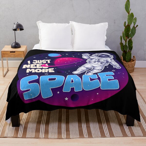Item preview, I Just Need More Space Funny Shirt designed and sold by PixelGrafiks.