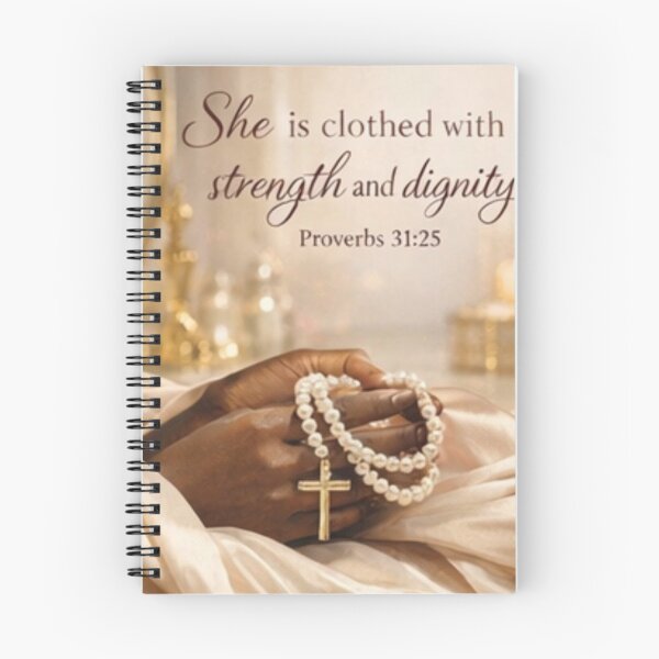 Item preview, she is clothed with strength and dignity proverb 31:25  designed and sold by EverydayTrendz.