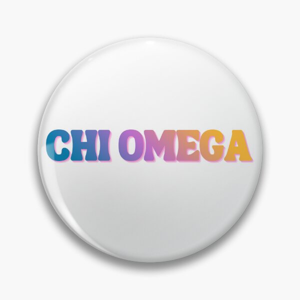 Item preview, funky Chi O sticker designed and sold by speed limit none.