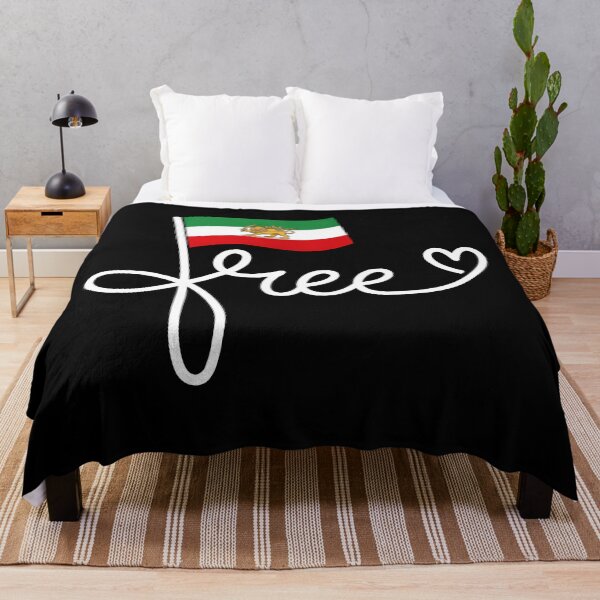 Item preview, Free Iran Flag - Persian Freedom Word Art Persia designed and sold by RoyesButler.