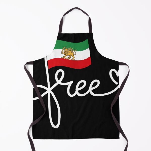 Item preview, Free Iran Flag - Persian Freedom Word Art Persia designed and sold by RoyesButler.