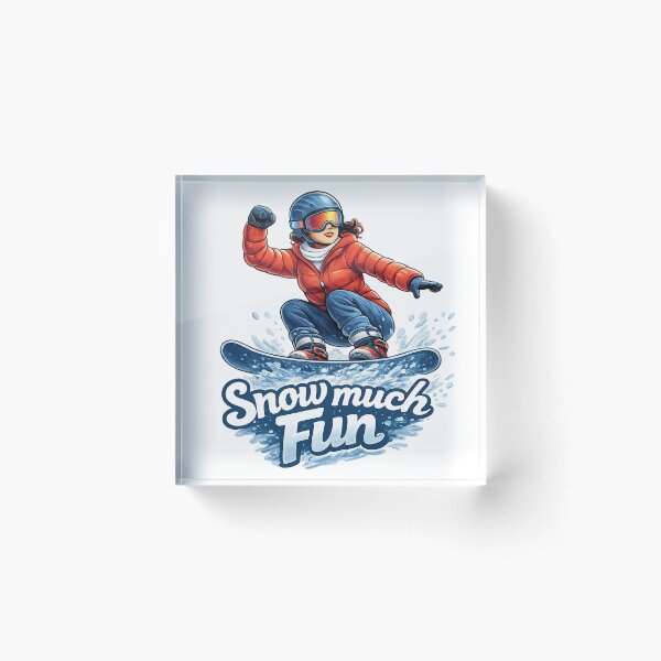 Artikelvorschau, Snowboard-Mädchen entworfen und verkauft von clarkfraser.