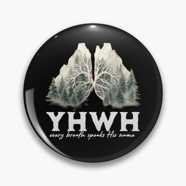 Item preview,  YHWH Lungs Christian , YHWH Every Breath Speaks His Name Bible verse designed and sold by Ariana De Amicis.