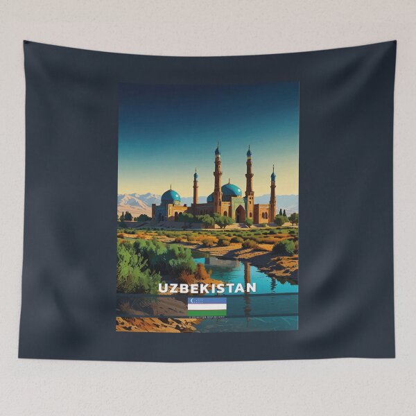 Item preview, Uzbekistan Travel  designed and sold by Thistle-TShop.