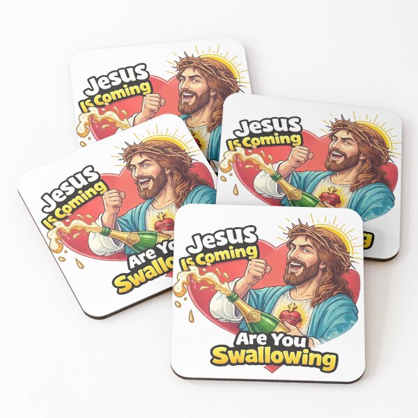 Item preview, Jesus Is Coming Are You Swallowing designed and sold by clarkfraser.