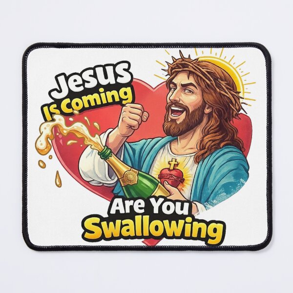 Item preview, Jesus Is Coming Are You Swallowing designed and sold by clarkfraser.