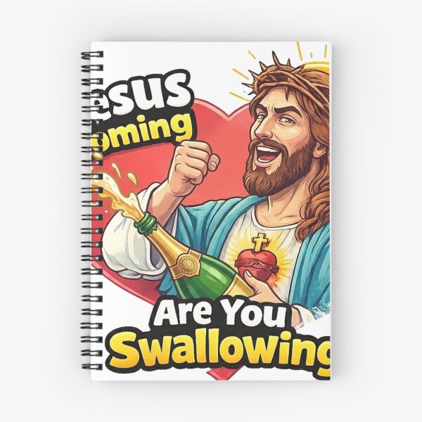 Item preview, Jesus Is Coming Are You Swallowing designed and sold by clarkfraser.