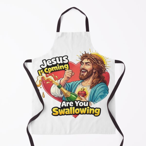 Item preview, Jesus Is Coming Are You Swallowing designed and sold by clarkfraser.