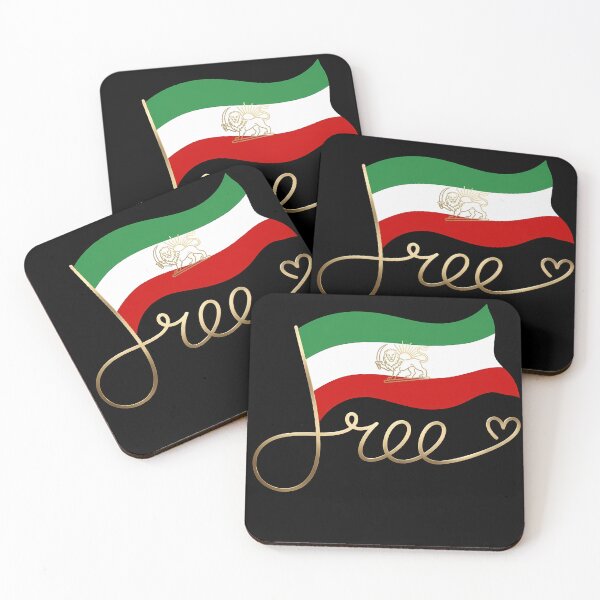 Item preview, Free Iran Flag designed and sold by RoyesButler.