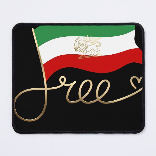 Item preview, Free Iran Flag designed and sold by RoyesButler.