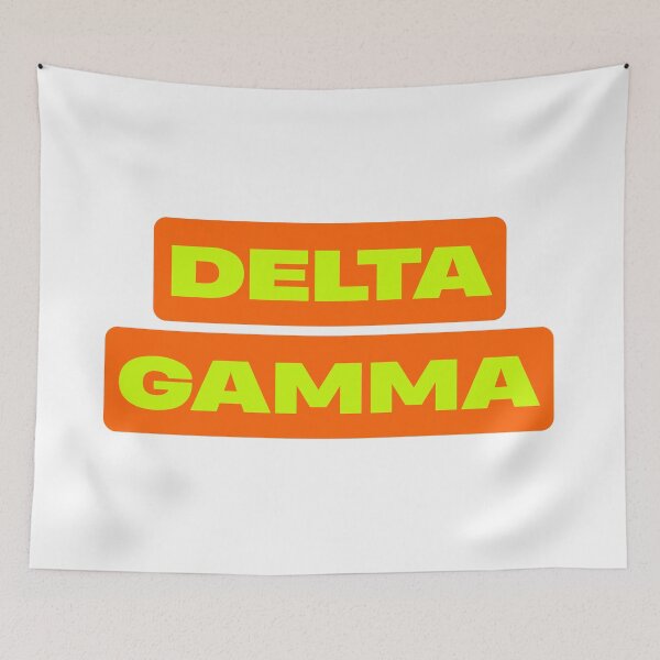Item preview, delta gamma block sticker designed and sold by speed limit none.