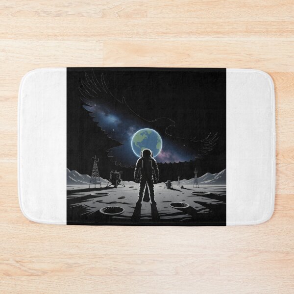 Item preview, Artemis Eagle Astronaut Space Exploration Silhouette designed and sold by designscreators.