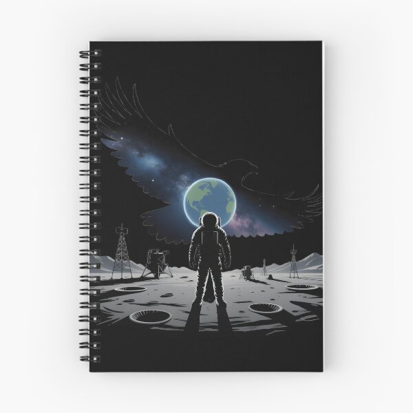 Item preview, Artemis Eagle Astronaut Space Exploration Silhouette designed and sold by designscreators.