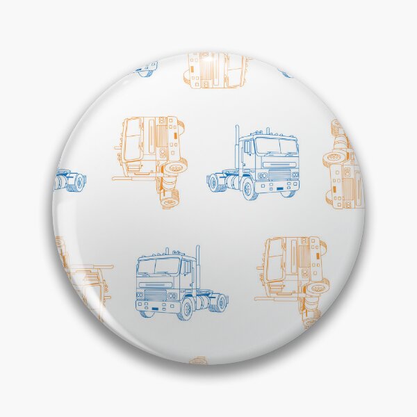Item preview, Cute Seamless Truck Pattern – Kids Transport Design for Truck Drivers & Vehicle Lovers designed and sold by skgraphictrafic.