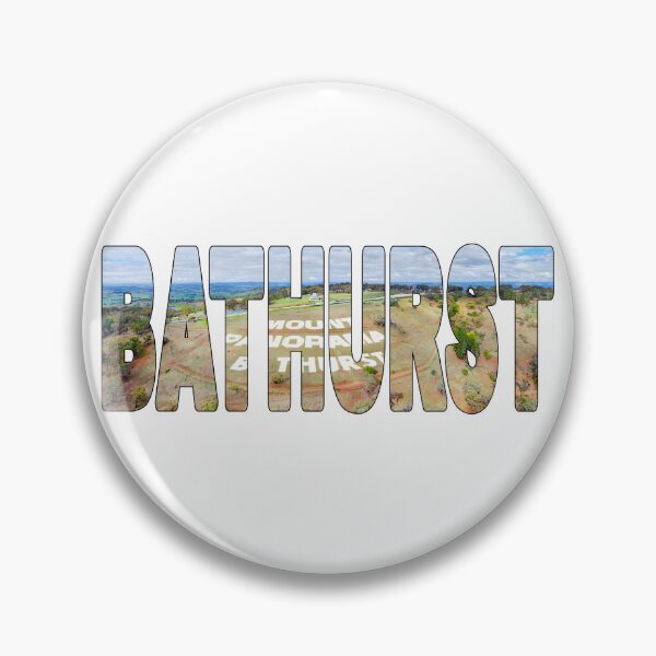 Item preview, BATHURST - New South Wales Mount Panorama Sign Motor Racing Australia designed and sold by Adam Gormley.