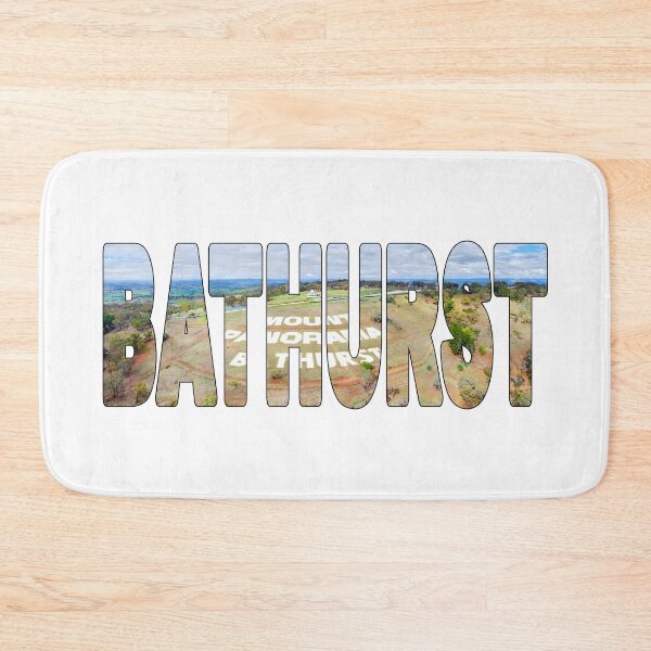 Item preview, BATHURST - New South Wales Mount Panorama Sign Motor Racing Australia designed and sold by Adam Gormley.