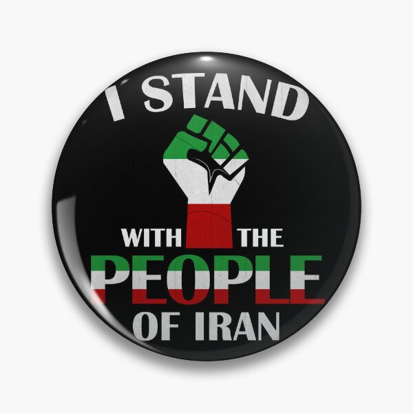 Item preview, I Stand With The People Of Iran Free Iran Flag designed and sold by RoyesButler.
