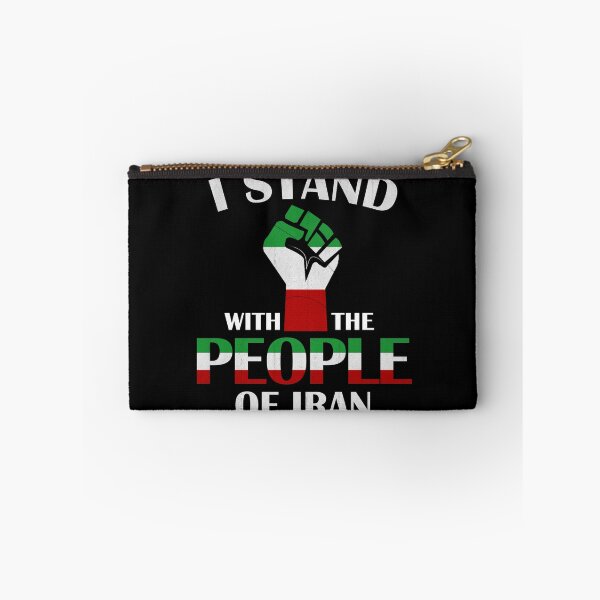 Item preview, I Stand With The People Of Iran Free Iran Flag designed and sold by RoyesButler.