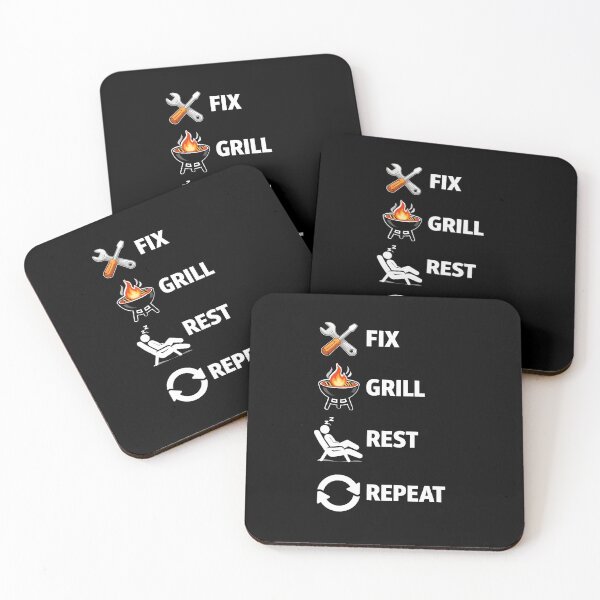 Item preview, Fix Grill Rest Repeat designed and sold by JODYSMORGAN.
