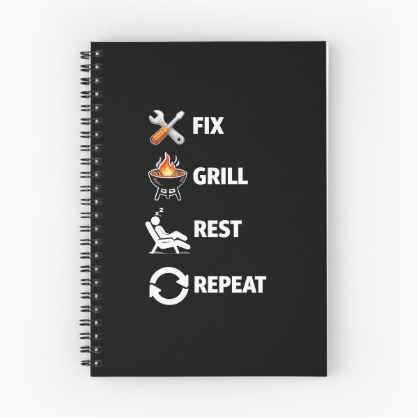 Item preview, Fix Grill Rest Repeat designed and sold by JODYSMORGAN.
