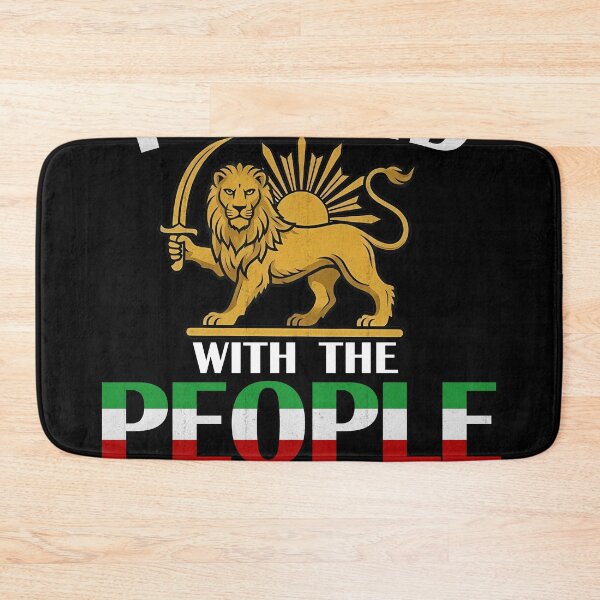 Item preview, I Stand With The People Of Iran Persian Freedom Word Art Persia designed and sold by RoyesButler.