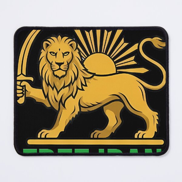Item preview, Free Iran Flag Persian Freedom designed and sold by RoyesButler.