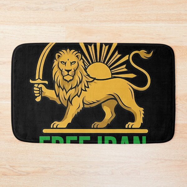 Item preview, Free Iran Flag Persian Freedom designed and sold by RoyesButler.