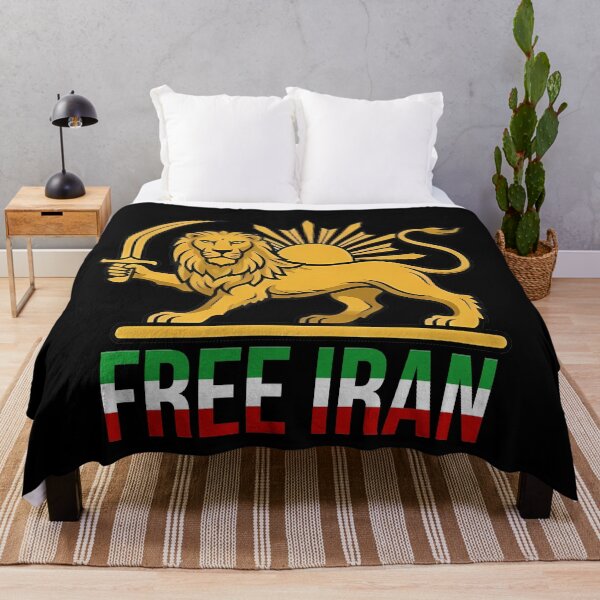Item preview, Free Iran Flag Persian Freedom designed and sold by RoyesButler.