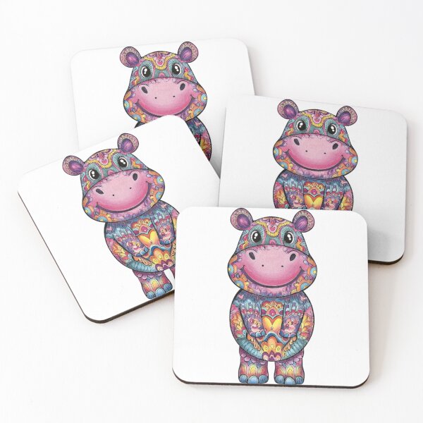 Item preview, CUTE BABY HIPPO designed and sold by likbatonboot.