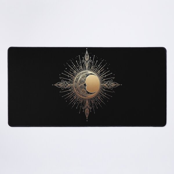 Item preview, Golden Celestial Sun Moon Compass designed and sold by Adappai.