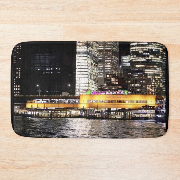 Item preview, Cirular Quay Train Station & Ferry Wharf Sydney 2023 designed and sold by Lauren Elizabeth Photograhy AU.
