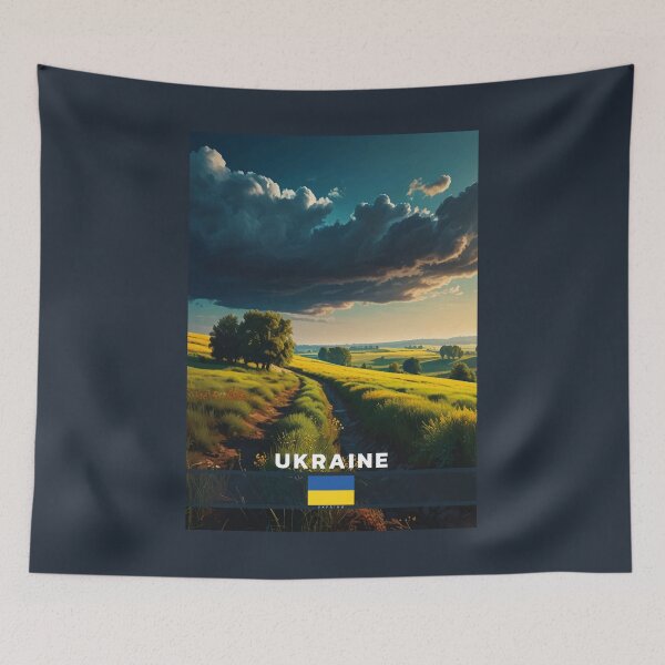 Aperçu de l'œuvre Voyages en Ukraine créée et vendue par Thistle-TShop.