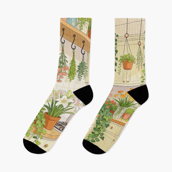 Item preview, Botanical Home Interior Artwork, Flower-Filled Kitchen Garden Scenes designed and sold by BlareBlare.