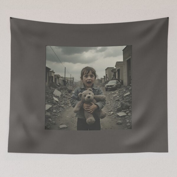 Item preview, "Stop! Please Stop — The Silent Scream of War’s Youngest Victims" designed and sold by Creative-RE.