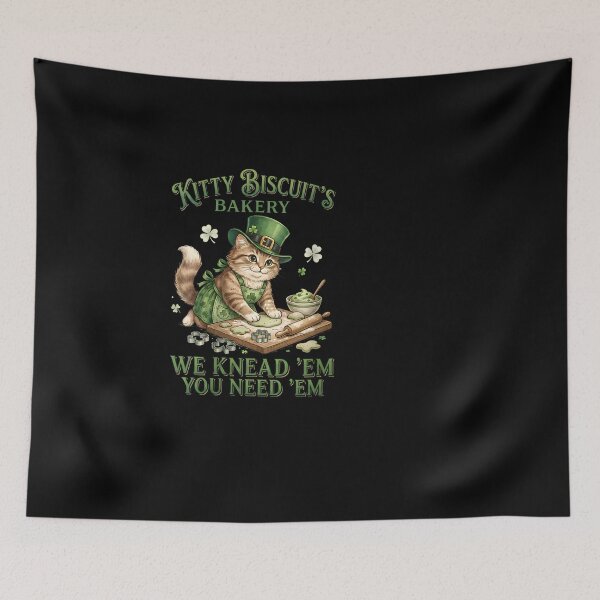 Item preview, Kitty Biscuit's Bakery St. Patrick's Design designed and sold by HUTEND.