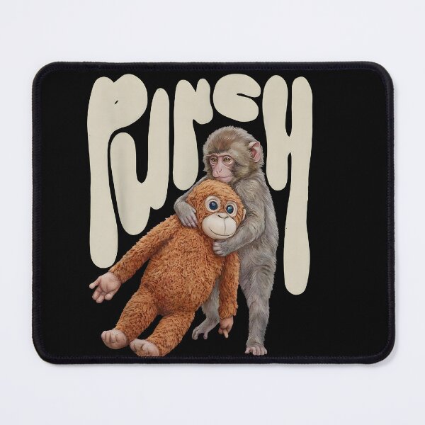 Item preview, Monkey and Plush Toy Illustration designed and sold by HUTEND.