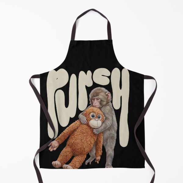Item preview, Monkey and Plush Toy Illustration designed and sold by HUTEND.