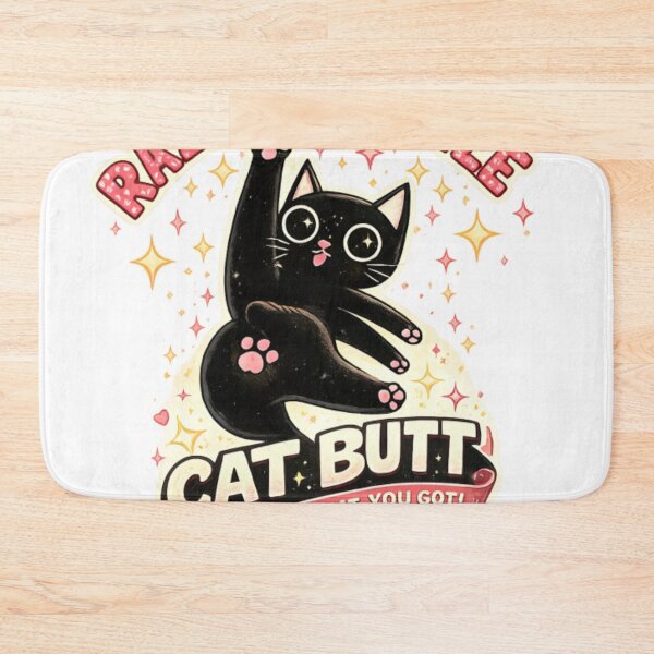 Item preview, Give 'Em The Ol' Razzle Dazzle Cat Butt – Funny Sassy Black Cat Graphic designed and sold by CatLovers Studio.